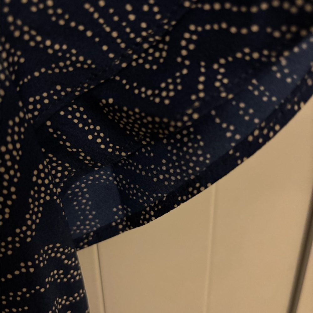 Goodthreads Blue Patterned Dress - Picture 3 of 4